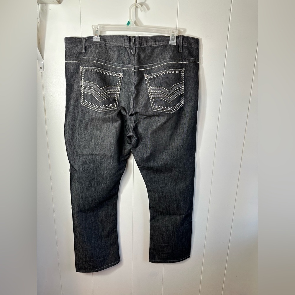 Lion’s Crest/English Laundry Men’s Straight Leg Dark Denim Jeans Size 44 x 30 - Picture 3 of 10